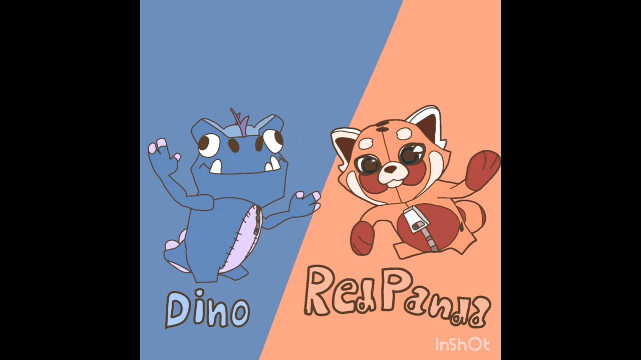 Dino and Red Panda #subwaysurfers