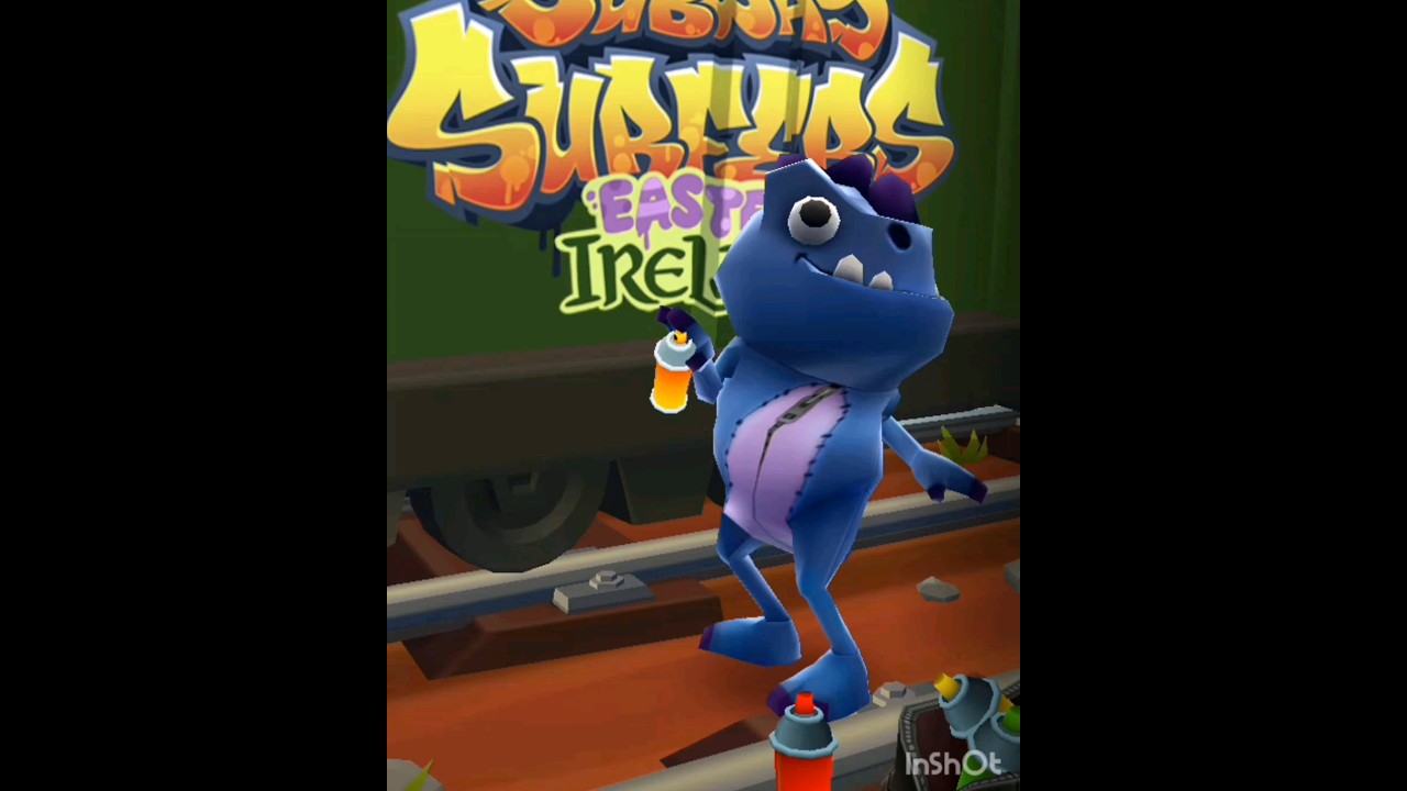 Dino X Red Panda!!! 😱 #subwaysurfers