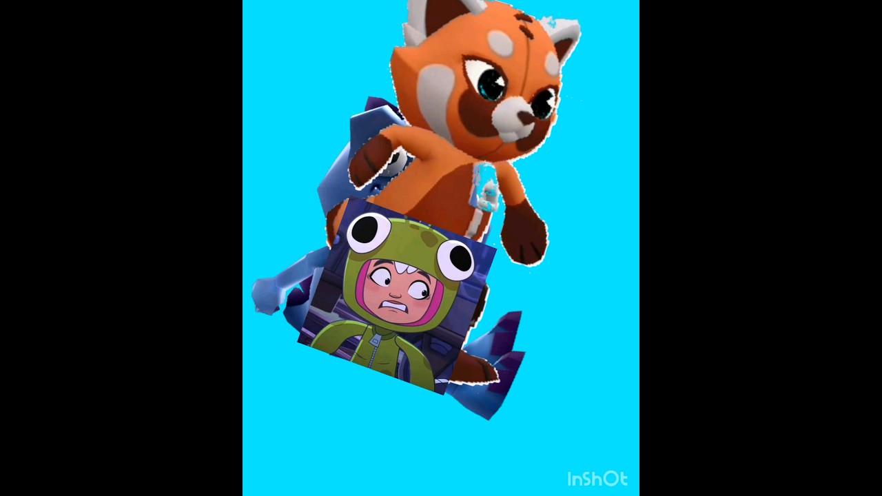 Dino X Red Panda 😱 #subwaysurfers