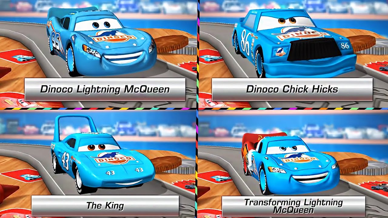 Dinoco Racing Daredevil Cars Garage Gameplay - 10