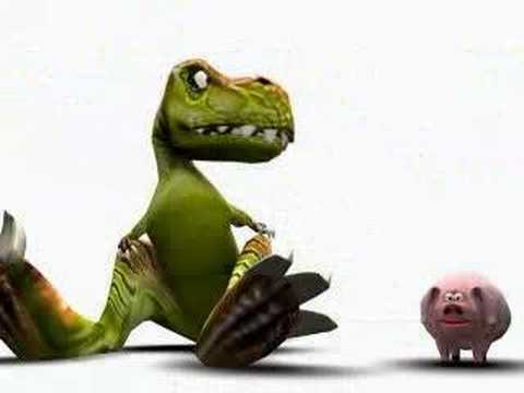 Dinosaur Pig . Fart- Simple