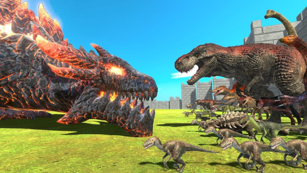Dinosaurs Infinity War - Battle With Dragons