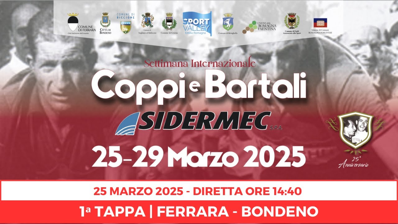 DIRETTA | Settimana Internazionale Coppi e Bartali 2025 - 1 Tappa