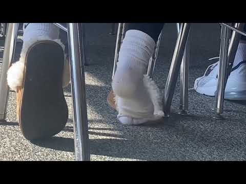 Dirty socks with slipper's in class pt 1