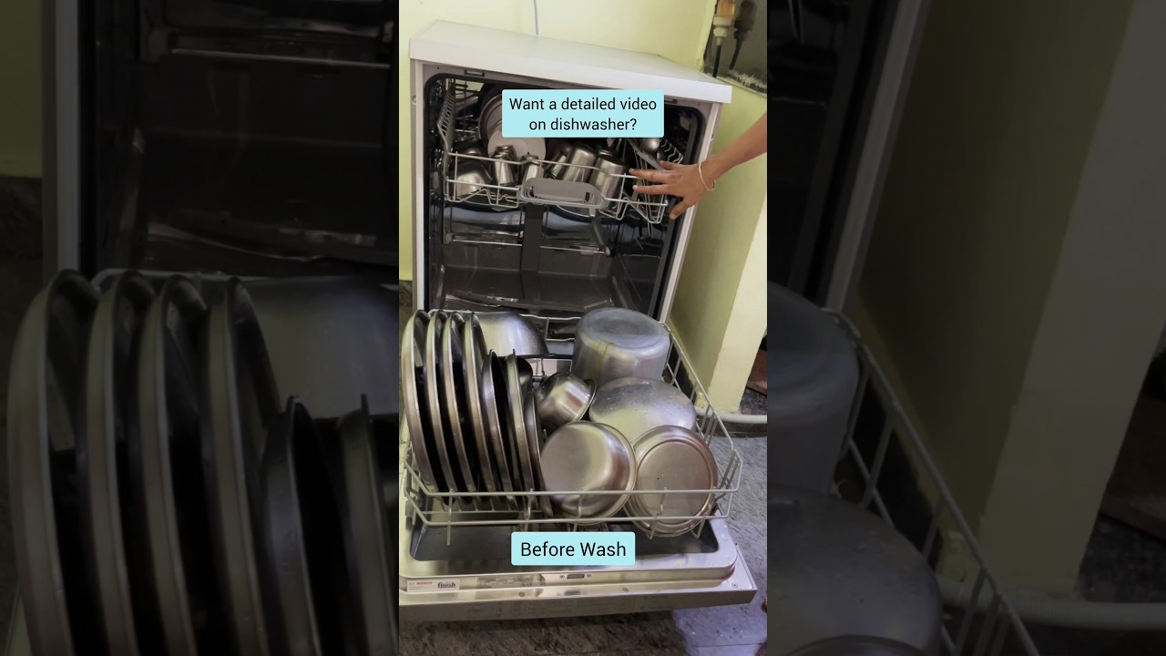 Dishwasher Bosch #dishwashers #viral #kitchen
