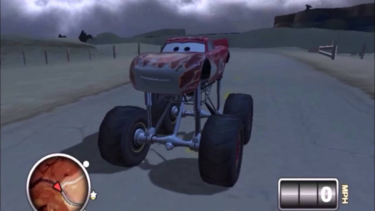 Disney Cars Lightning McQueen - RustBucket Race 1 - Cars Mater National Part16