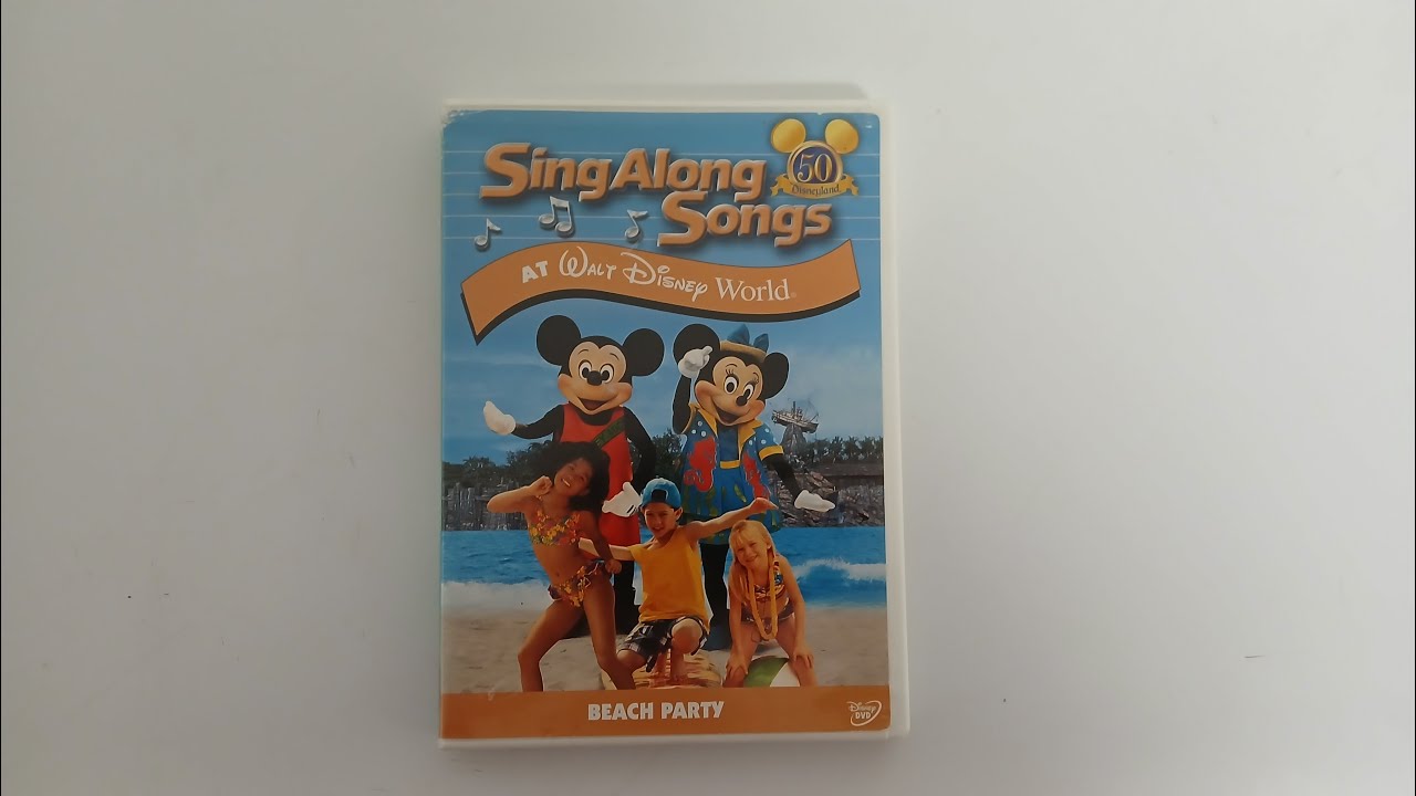 Disney Sing Along Songs   Mickeys Beach Party at Walt Disney World