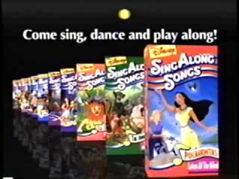 Disney Sing Along Songs (1986) Promo (VHS Capture)