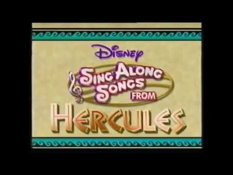 Disney Sing-Along Songs From Hercules (1997) Title Card