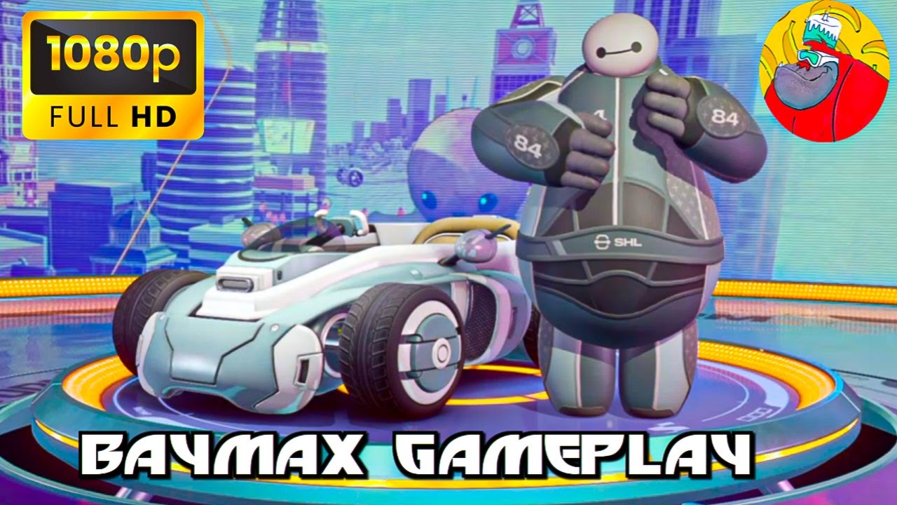 DISNEY SPEEDSTORM BAYMAX GAMEPLAY  Big Hero 6 MICROBOT  Walktrought | 1080p Full HD