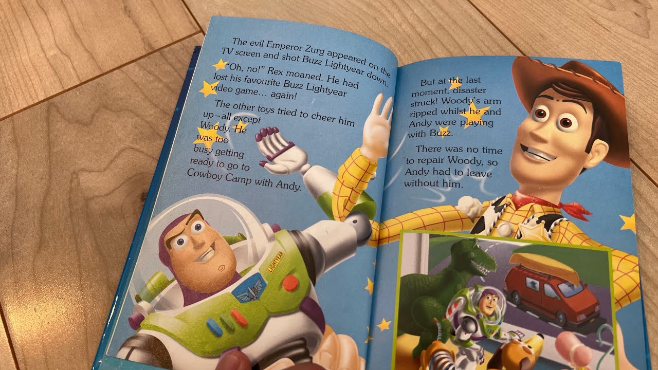 Disney Toy Story 2 Picture book read aloud