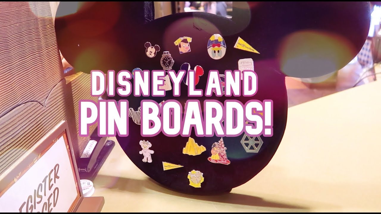 DISNEYLAND +DCA PIN BOARD GUIDE! | Disney Pin Trading