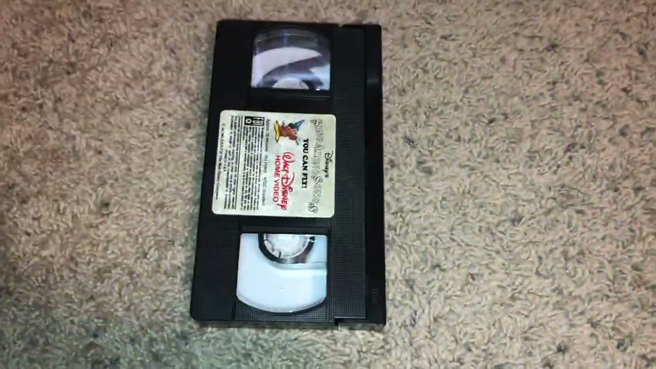 Disney’s Sing Along Songs You Can Fly 1988 VHS Review