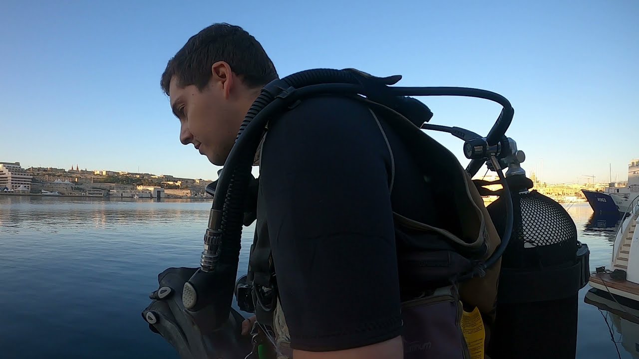 Diving in Malta - Manoel Island - X127 wreck