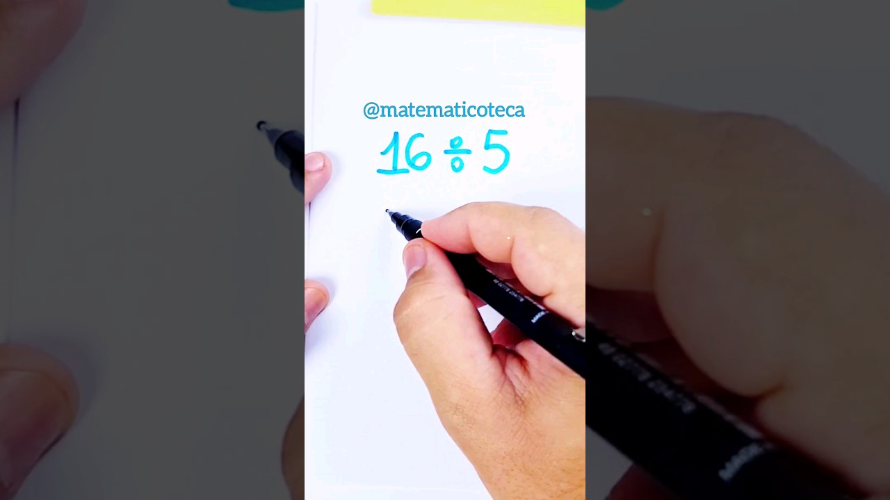 Divisão 16÷5
