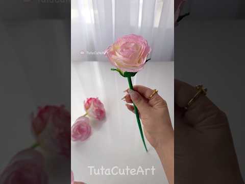 DIY beautiful rose 🥀