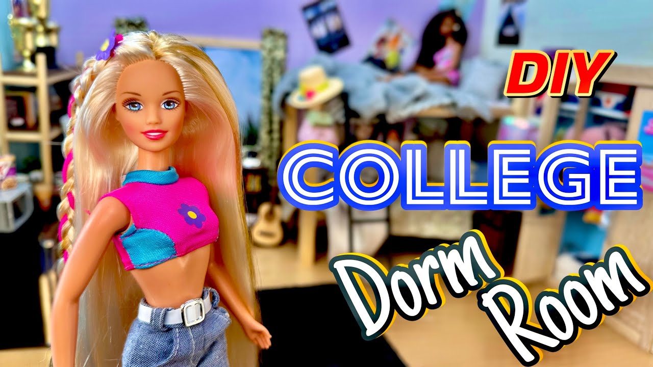DIY College Dorm Room 4 DOLLS