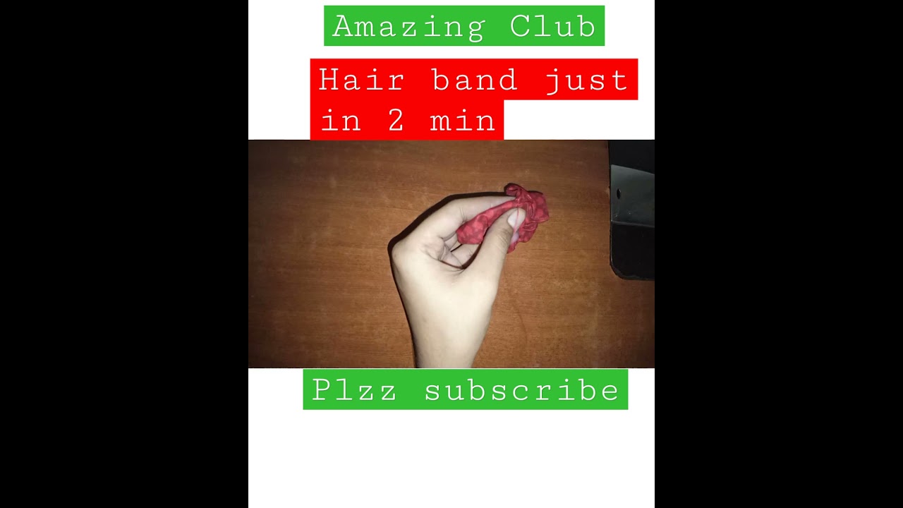 DIY Fashion Hair Accessories| Hair Bands|Home Made Hair Band| Simple And Easy Hair Band|Amazing Club