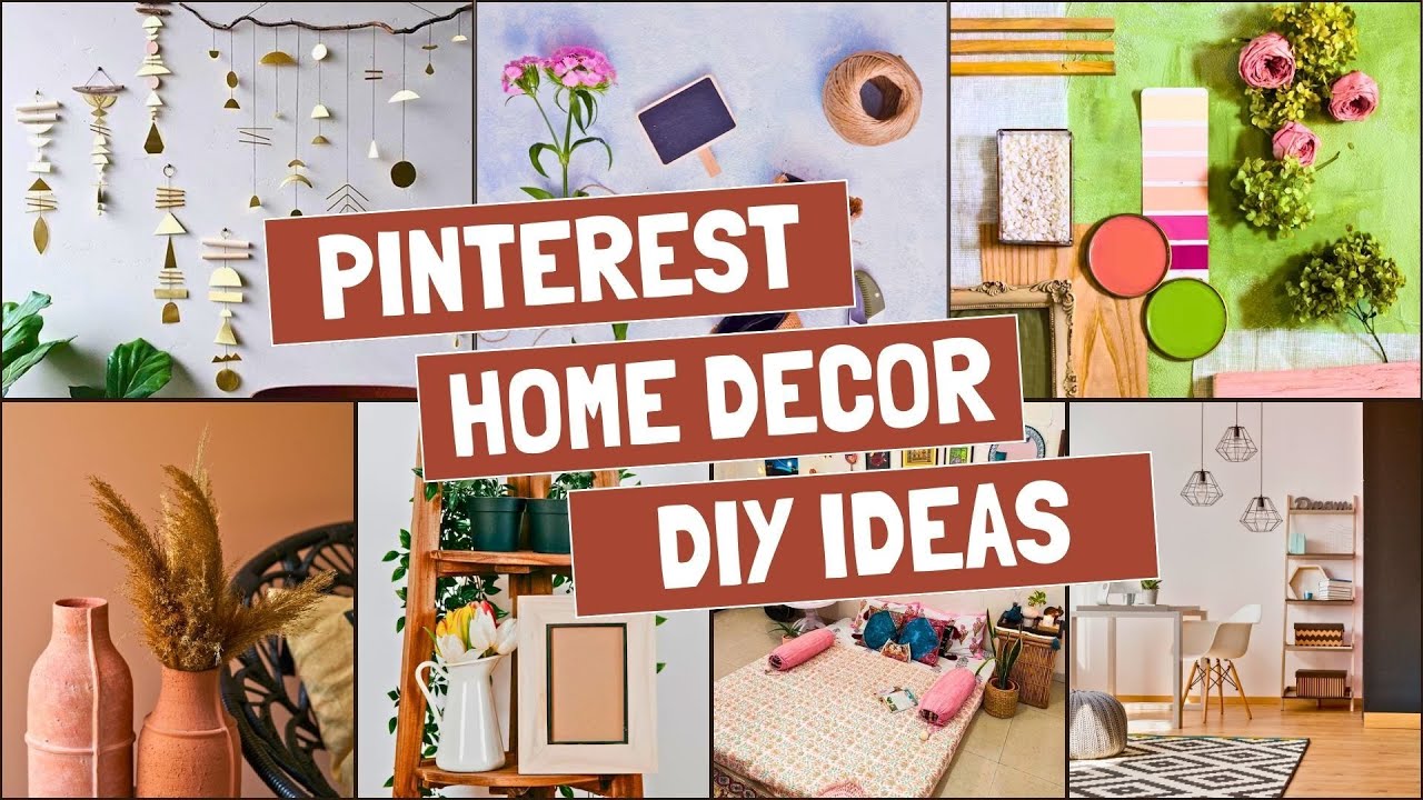 DIY Home Decor Ideas from Pinterest | Easy & Affordable Transformations