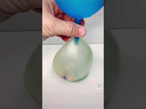 DIY jumbo water beads stress ball
