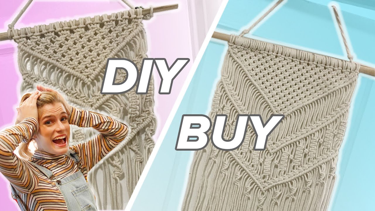 DIY Or Buy: Woven Wall Art