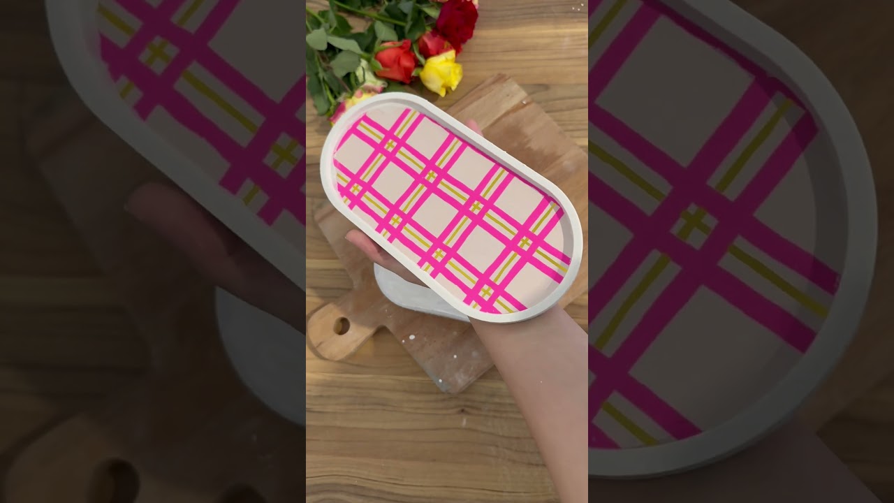 ‏DIY Paper Ceramic Trays 💖 Chic Makeup Decor #diycrafts #ceramicart #girlroom