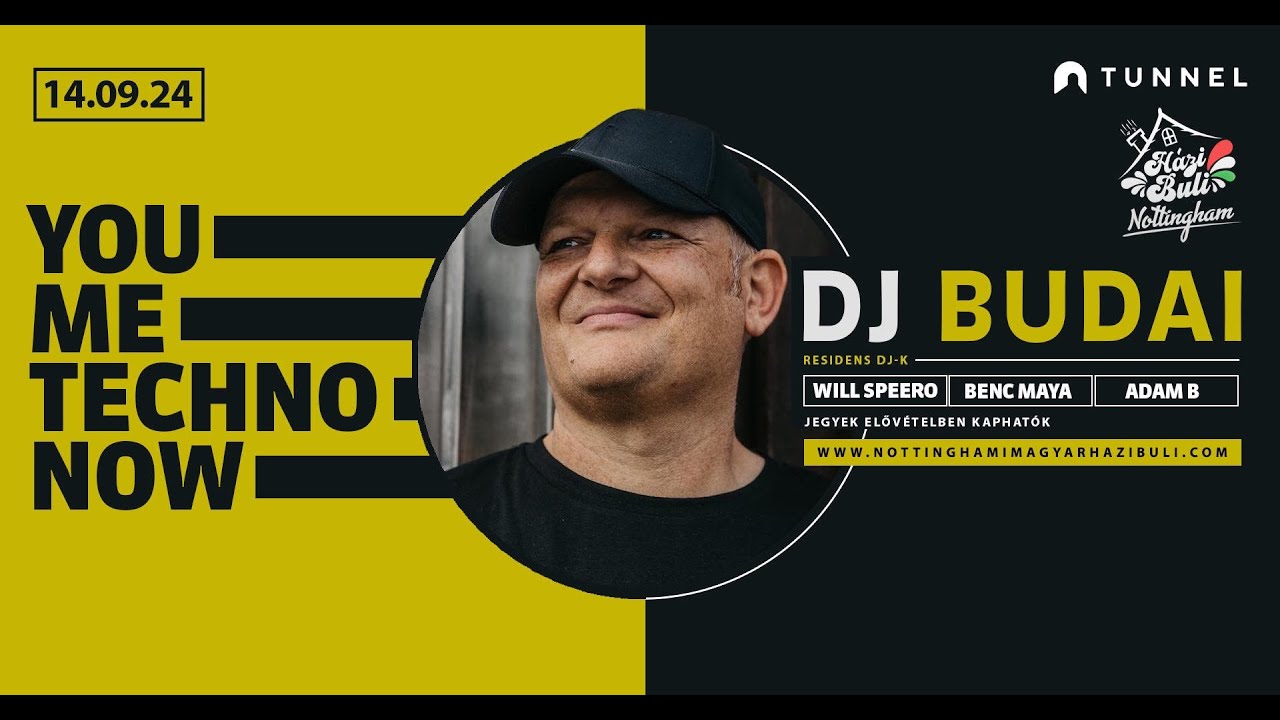 DJ Budai - Live @ Club Tunnel Notthingham 2024.09.14.