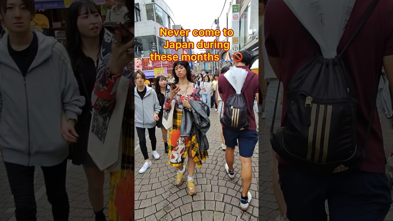DO NOT come to JAPAN this months ❌  #japan #tokyo #travel #shorts