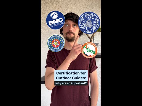 Do NOT trust your Climbing or Hiking Guide if they don’t have one of these Certification