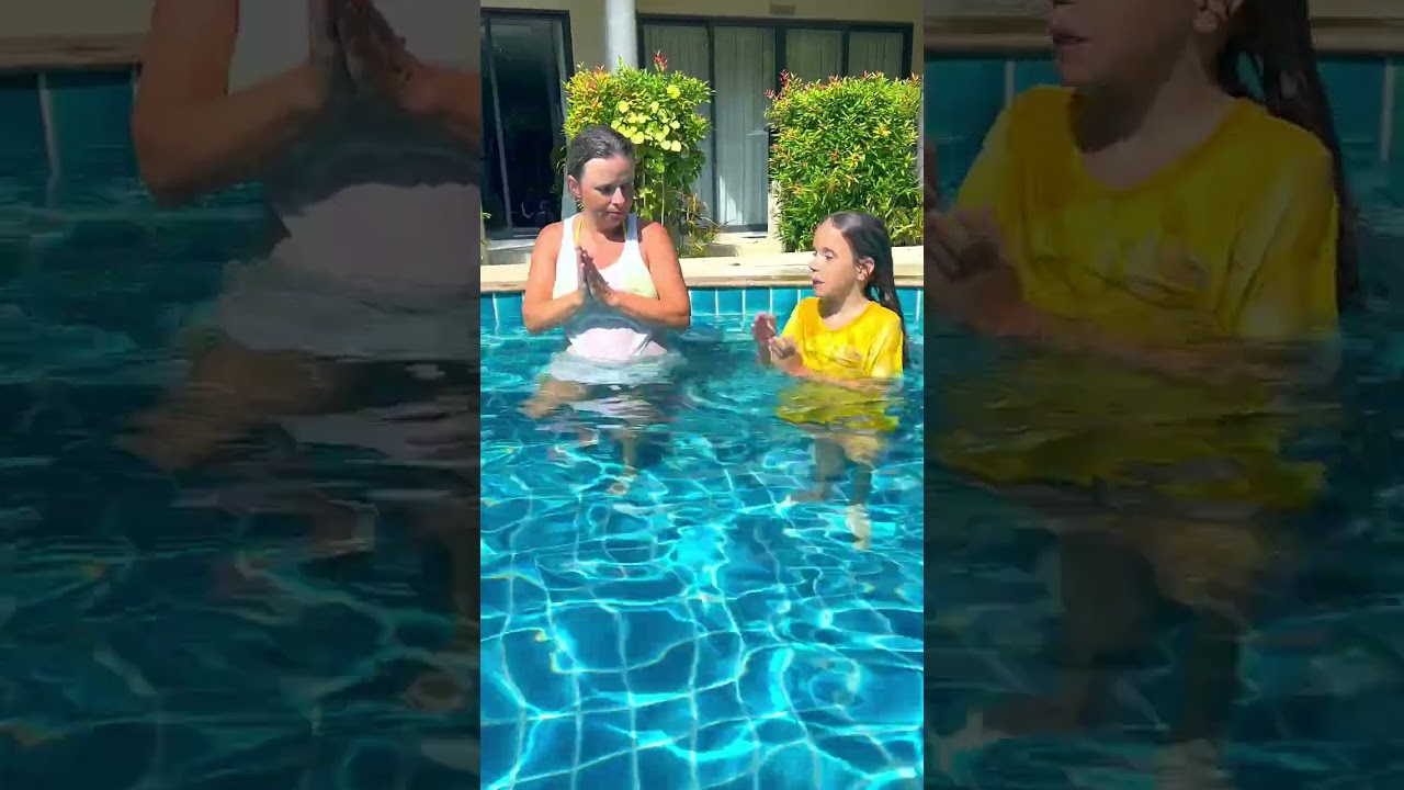 Do you swim well? #funny #tiktok #family