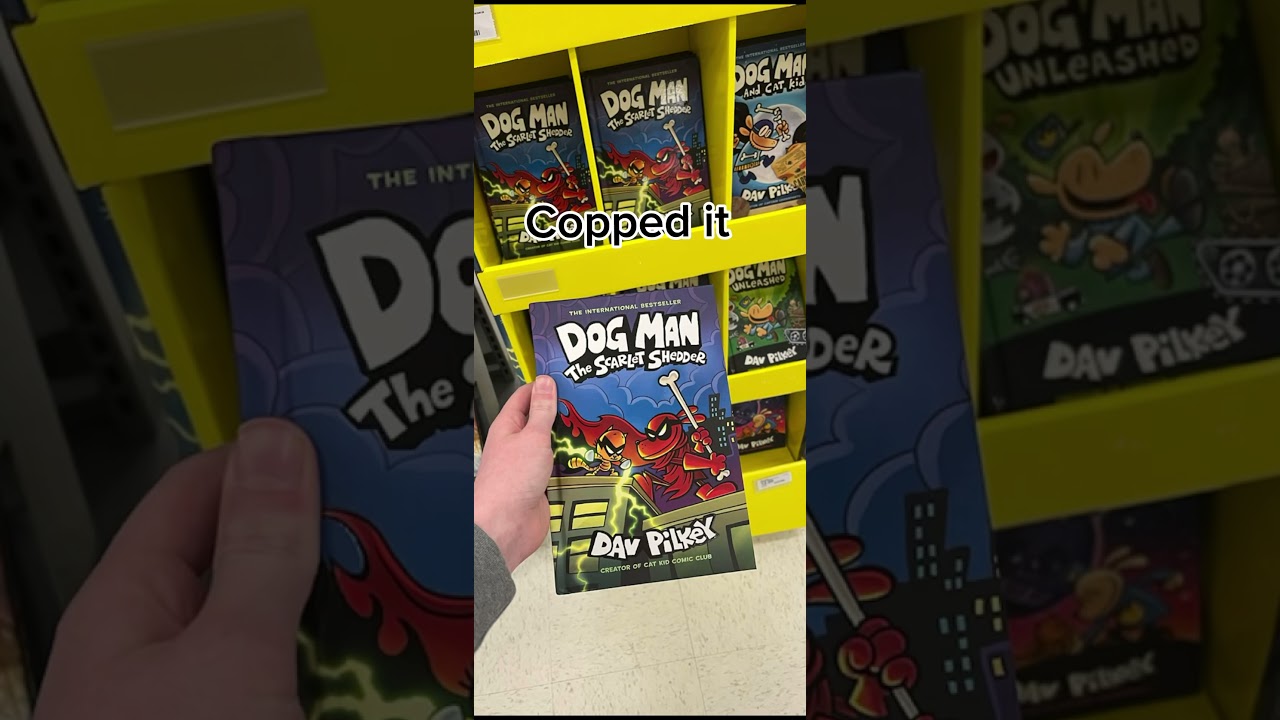 Dogman the scarlet shredder #dogman #dogs #cat #books