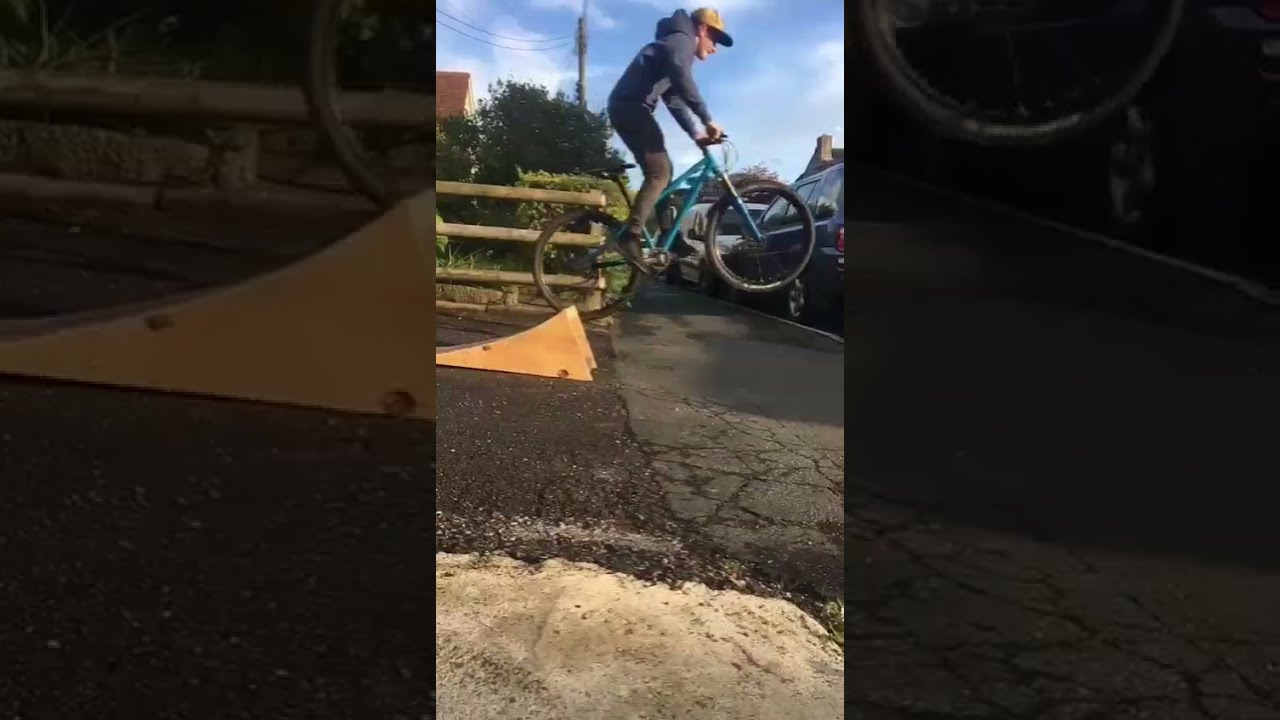 doing stuff on my bike