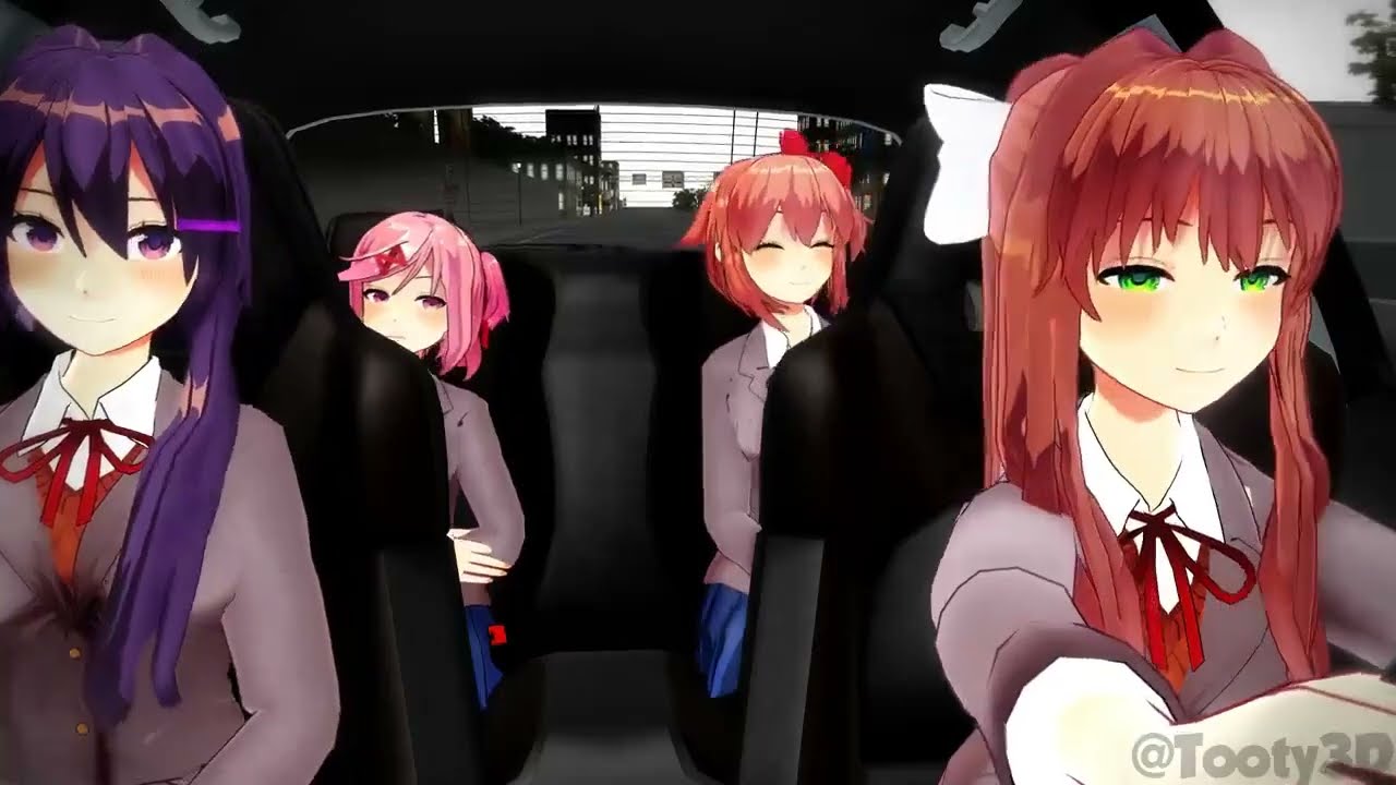 Doki Doki Literature Club | The DOKIS Farts Of Car Versión (2025)