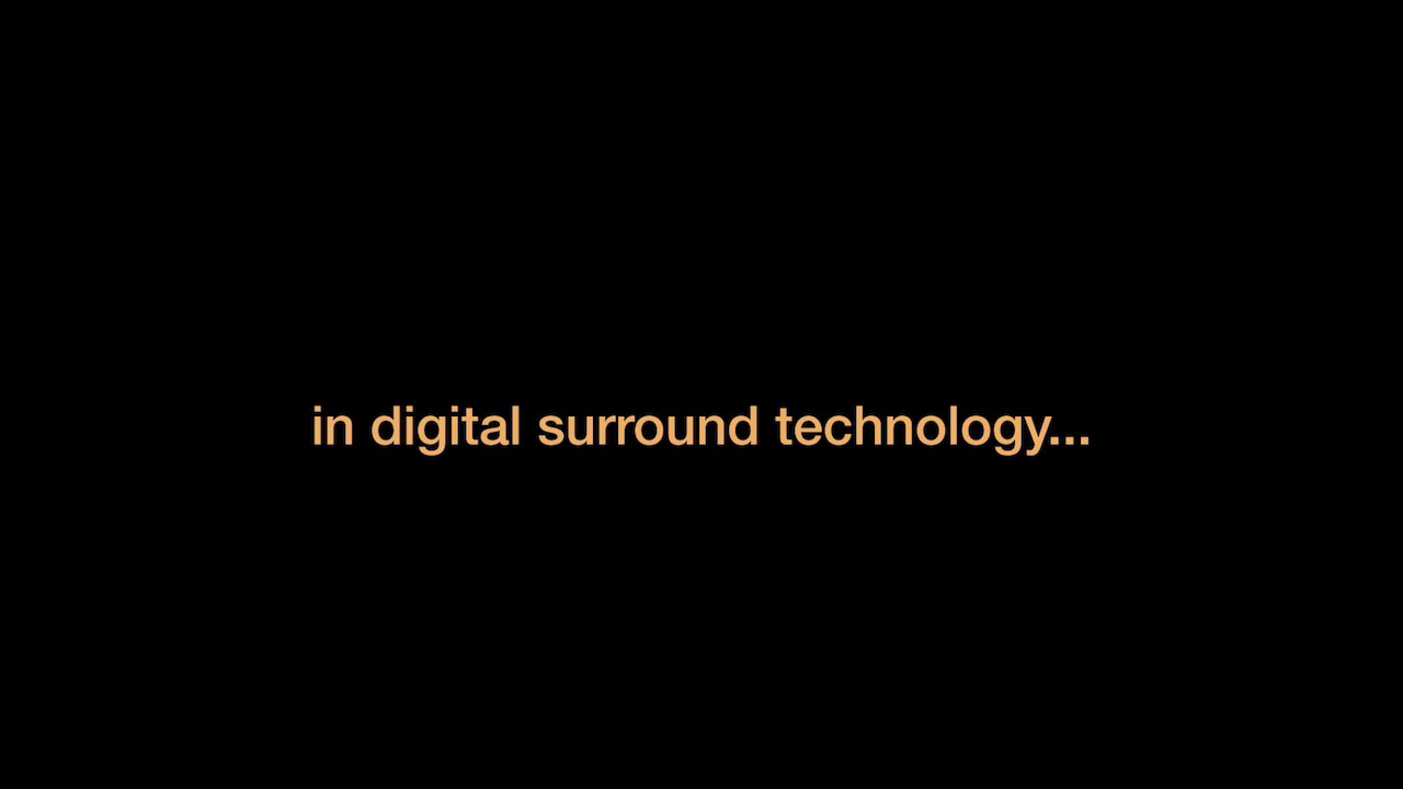 Dolby Digital Surround Ex Waterfall trailer remake (rare version)