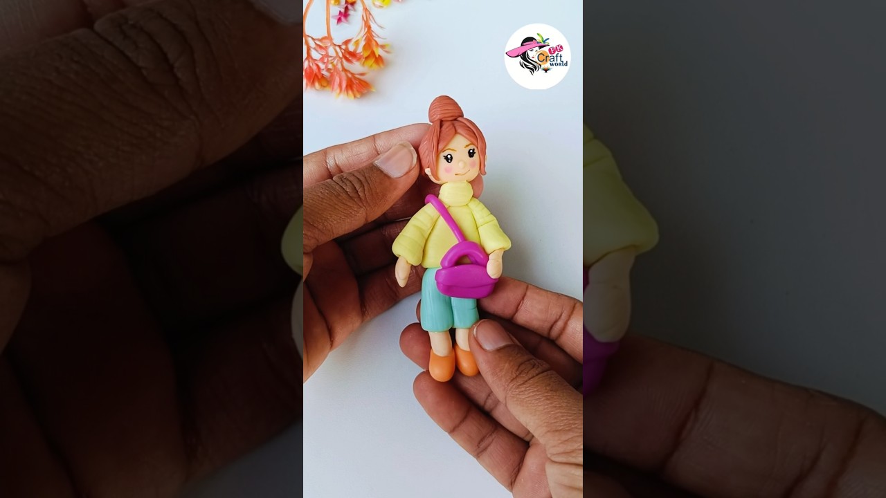 Doll again #doll #claydoll #diy #short #trending #viralreels #craft #art