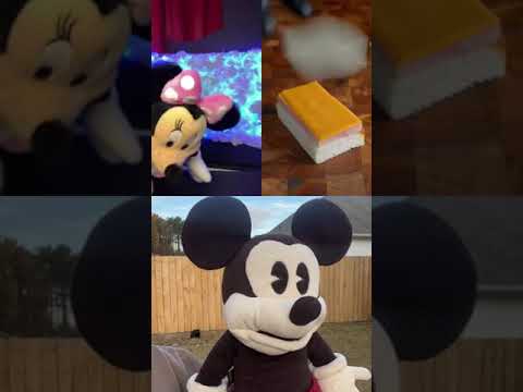 Donald steals Minnie and she CHEATS on Mickey in front of him?!? #shorts