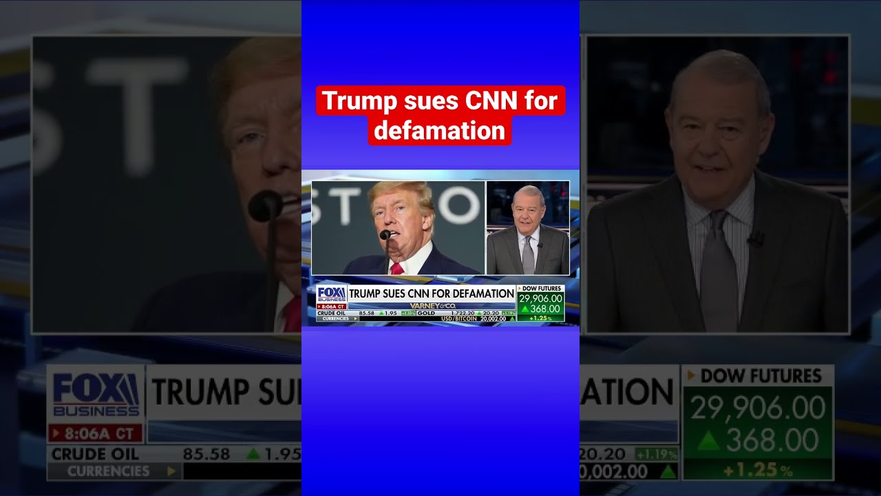 Donald Trump files $475M lawsuit against CNN #shorts