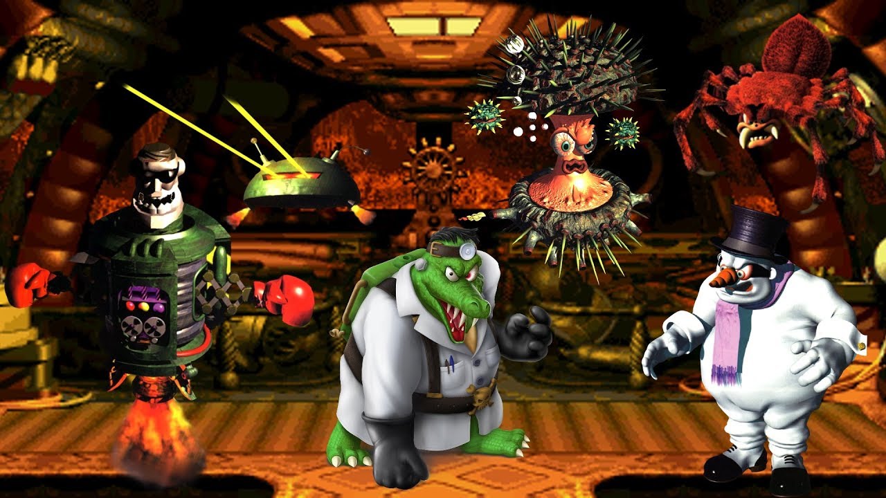 Donkey Kong Country 3 All Boss Battles No Damage