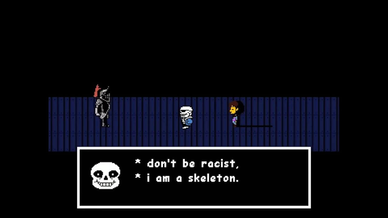 don't be racist, i am a skeleton [dubbed]