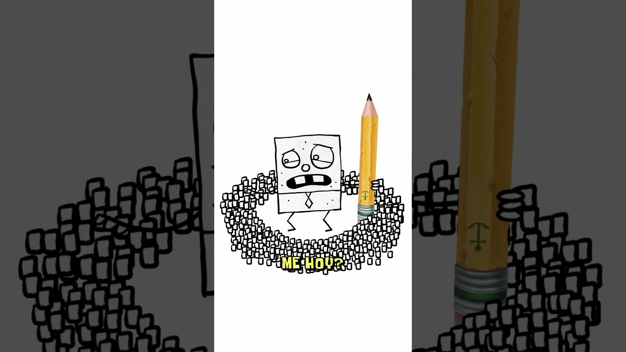 DoodleBob clones HIMSELF 😅 | SpongeBob #shorts