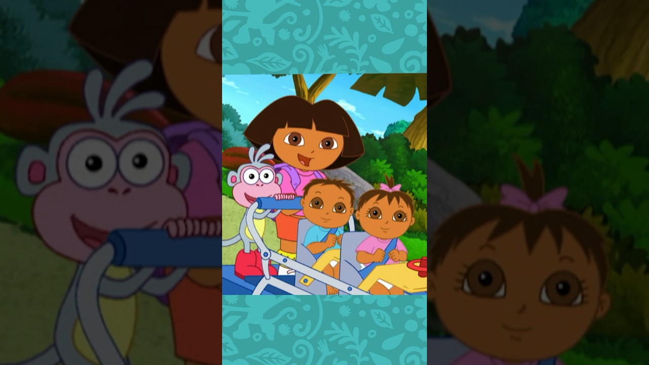 Dora, Boots and the Super Babies! #dora #shorts