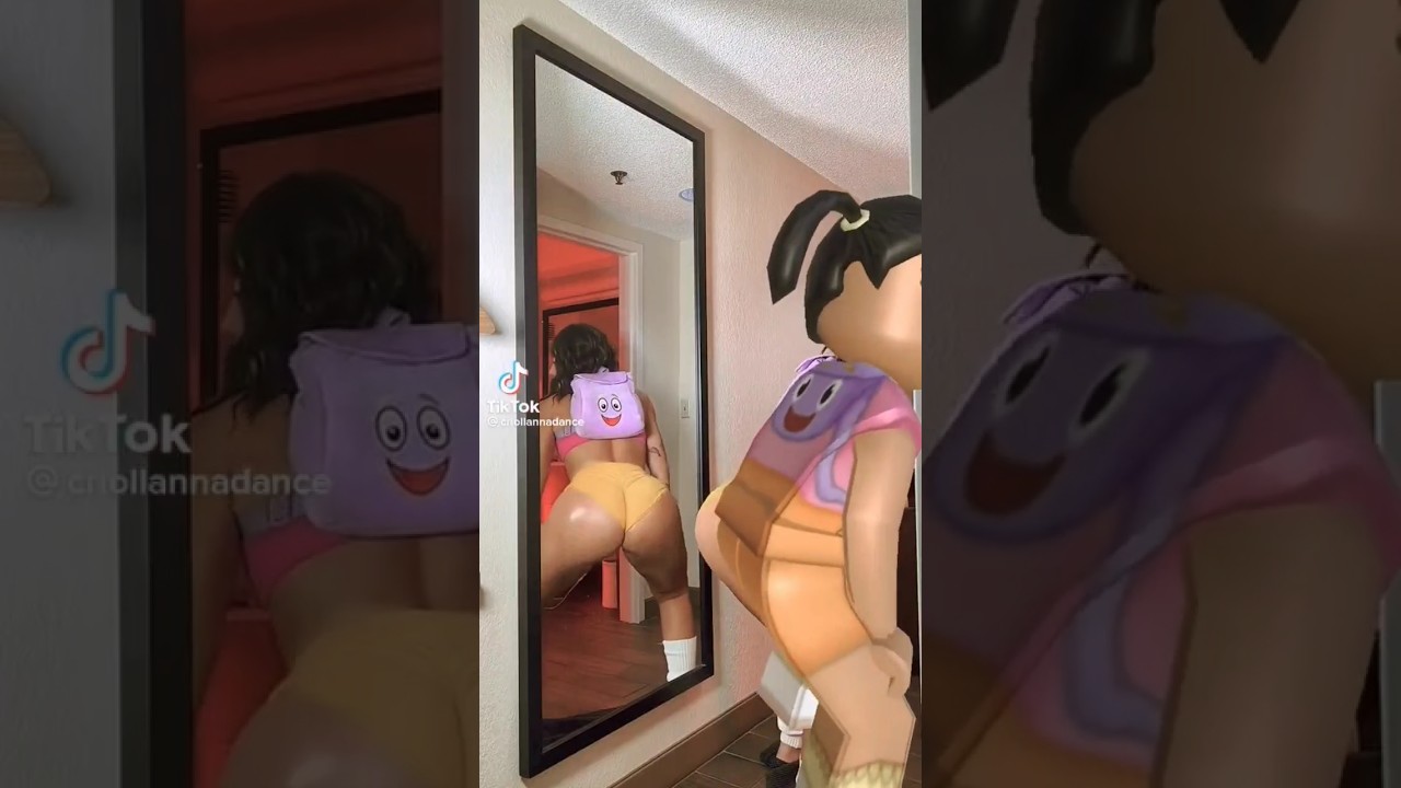 Dora is dancing Twerk