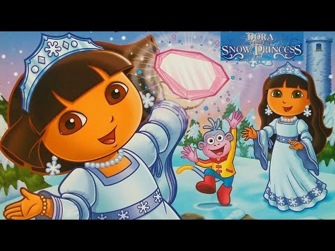 Dora The Explorer, Dora Saves The Snow Princess - Read Aloud - Children's Books Read Aloud