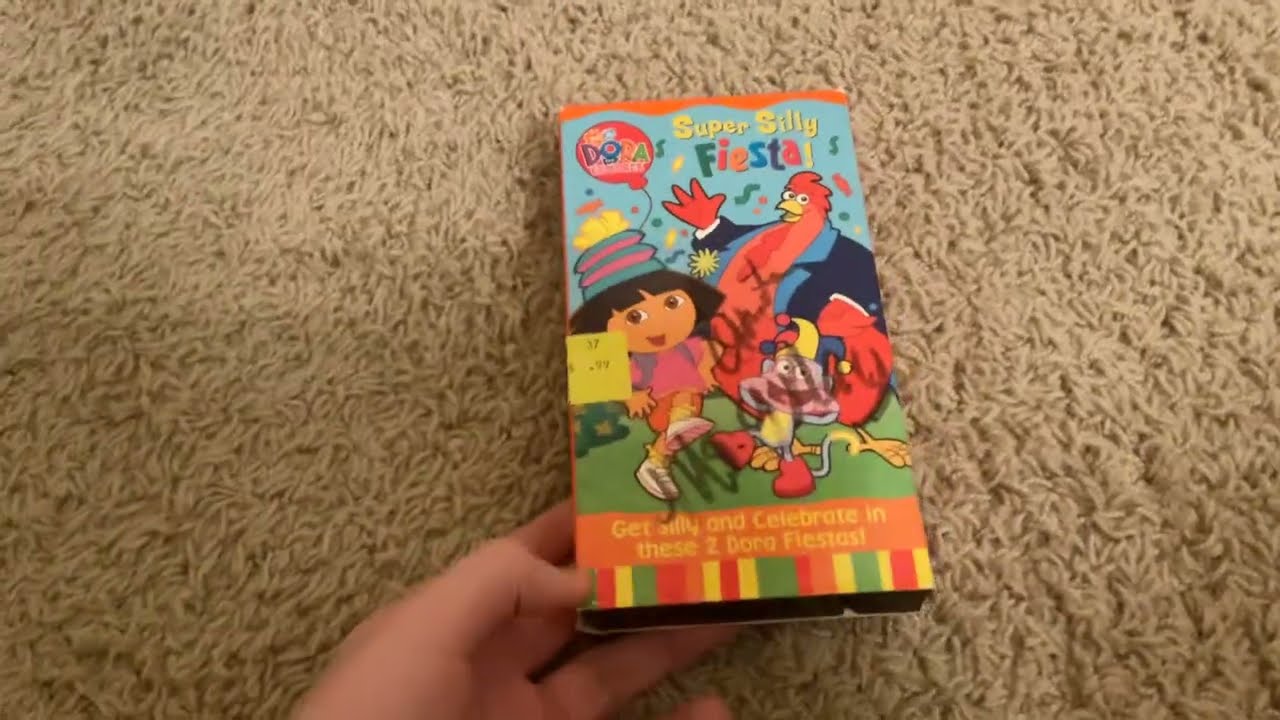 Dora The Explorer Super Silly Fiesta 2004 VHS