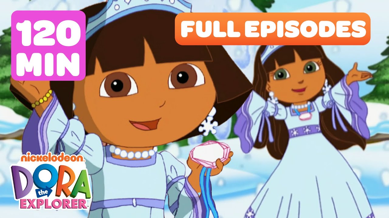 Dora the Explorer Winter Rescues! w/ the Snow Princess ❄️  2 Hours | Dora & Friends