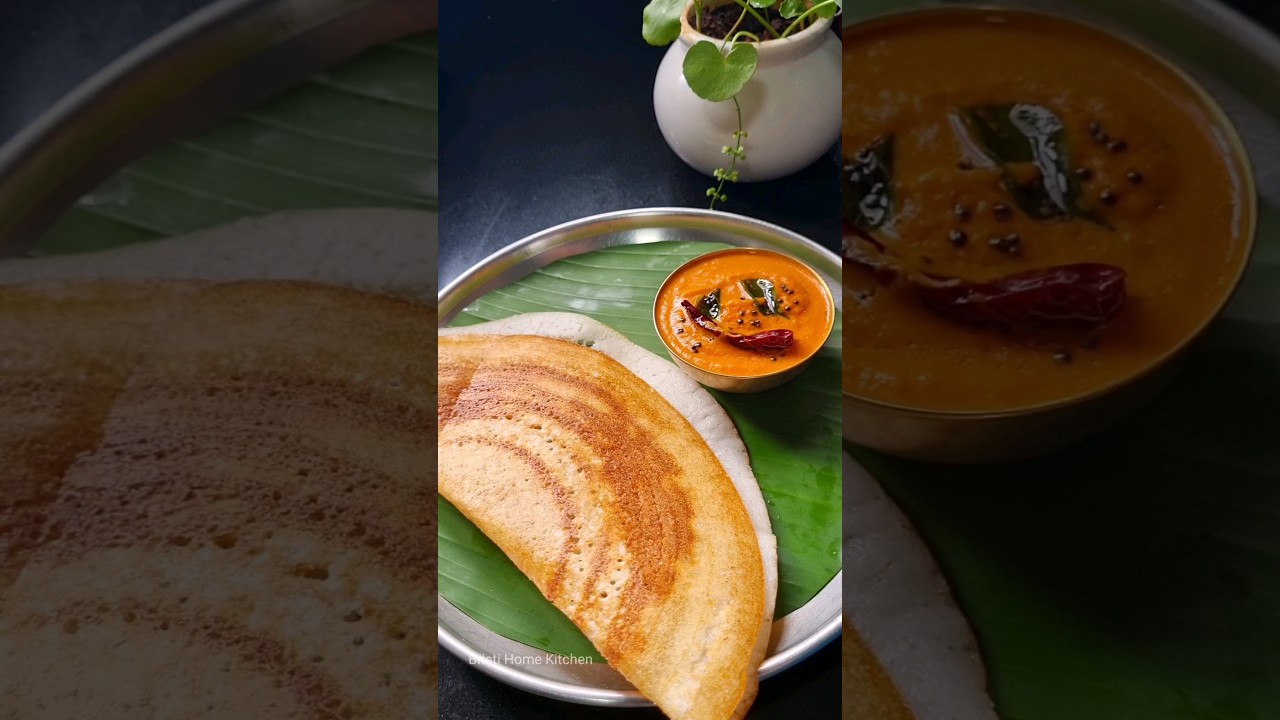 Dosa Chatni #laalchatni #shorts #bristihomekitchen