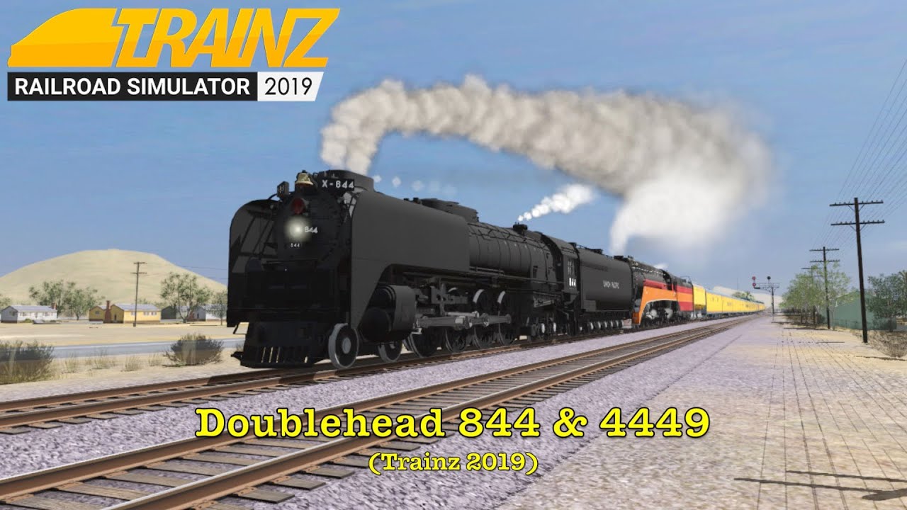 Doublehead 844 & 4449 (Trainz 2019)