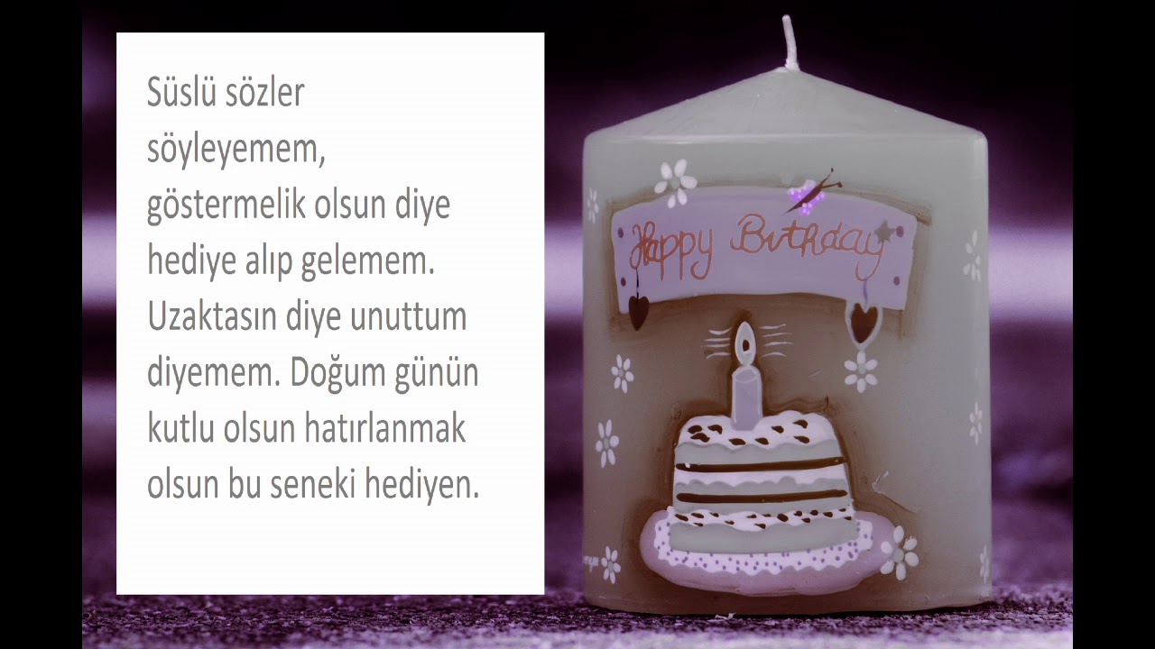 Doğum Günün Kutlu Olsun