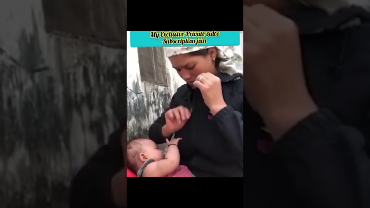 Downblouse breastfeeding video #brest #brestcancer #child #shorts