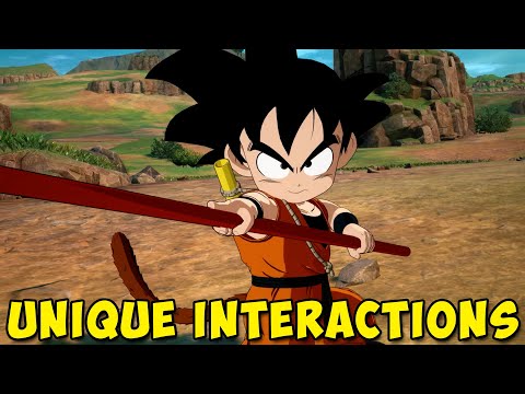 Dragon Ball Sparking Zero - Kid Goku Unique Interactions